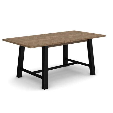 The hart reclaimed wood extending dining table has a welcoming farmhouse style. Oslo Industrial Extending Dining Table Buy online