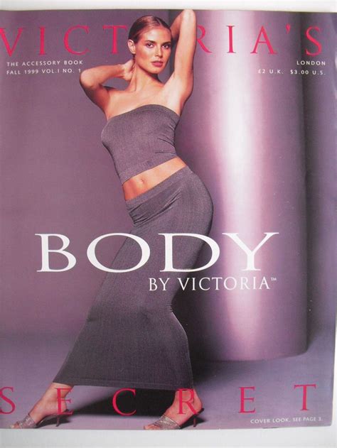 Vintage Heidi Klum 1999 Victorias Secret Accessory Book Catalog