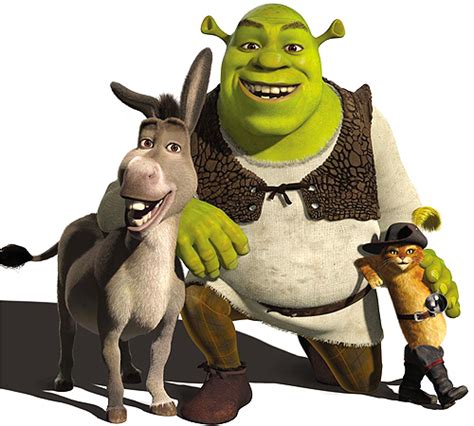 Shrek Donkey And Cat In Shoes Puzzle Factory