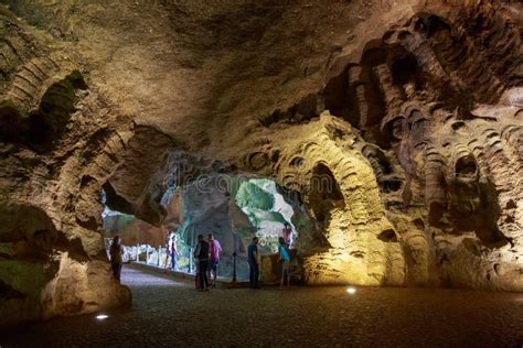 Tangier Morocco May 27 2017 Interior Of The The Caves Of Hercules