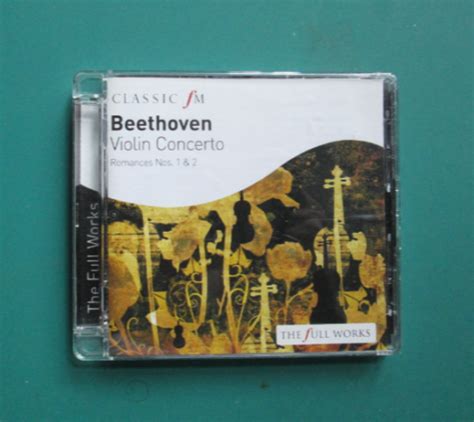 classic fm beethoven violin concerto romances nos 1 and 2 classical cd ebay