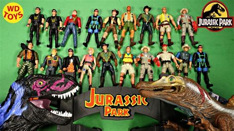 New 20 Jurassic Park Action Figures Including Jurassic World T Rex Vs