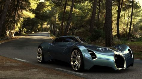 Bugatti Aeolithe Concept Car Futuristic Design ~ Hd Car Wallpapers