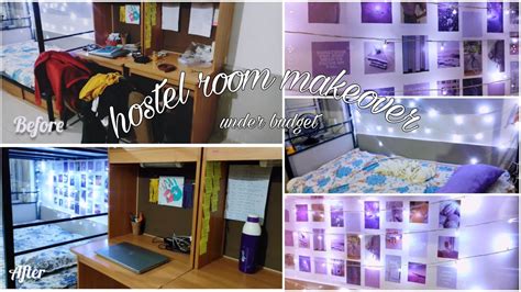 Hostel Room Makeover Under Budgettanvikotadia Youtube