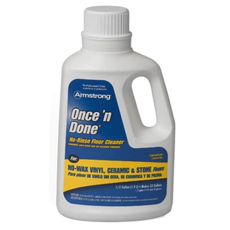 Armstrong Floor Care 330408 Once N Done Gallon Concentrated Floor