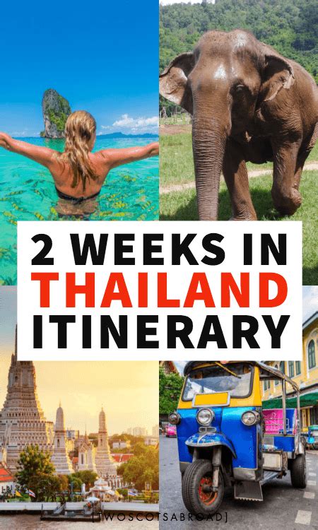 Thailand Itinerary 2 Weeks In Thailand