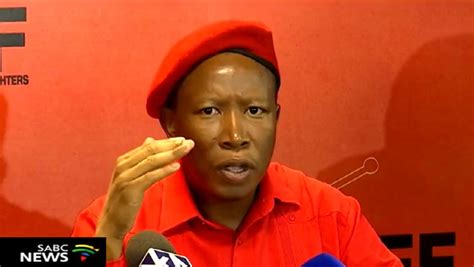 Do Away With The Tendering System Malema Sabc News Breaking News