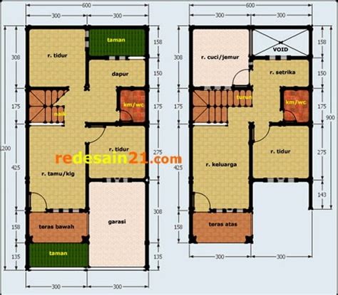 Bisakah tanah 2m tersebut di renov untuk merenovasi rumah minimalis 2 lantai dgn luas panjang 21m2 lebar 3m2. gambar rumah minimalis ukuran 6 x 9 meter