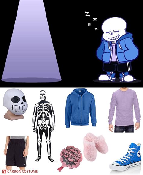 Sans Costume Carbon Costume Diy Dress Up Guides For Cosplay And Halloween
