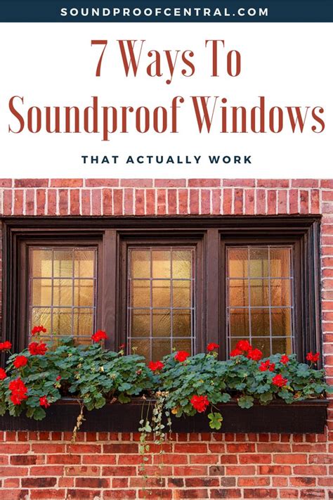 7 Ways To Soundproof Windows That Really Work In 2020 Soundproof