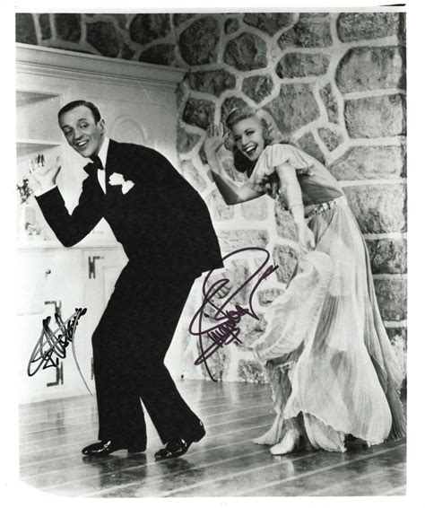 Fred Astaire And Ginger Rogers In Carefree Ginger Rogers Fred Astaire