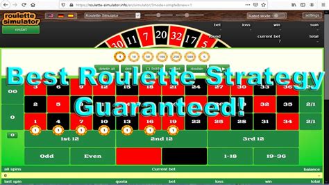 Best Roulette Strategy Guaranteed Youtube
