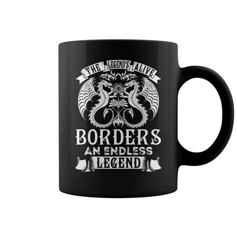 borders mugs legend is alive borders an endless legend name mugs personalized coffee mugs
