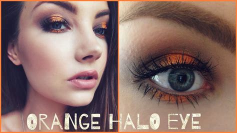Orange Halo Eye Full Face Tutorial Youtube