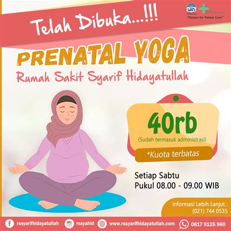 Prenatal Yoga Rs Syarif Hidayatullah