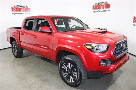 New 2018 Toyota Tacoma Trd Sport Double Cab Pickup In Escondido