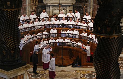 Sistine Chapel Choir Director Steps Down Cbcpnews