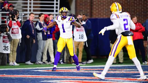 * indicates bowl stats included. Ja'Marr Chase - 2019 - Football - LSU Tigers