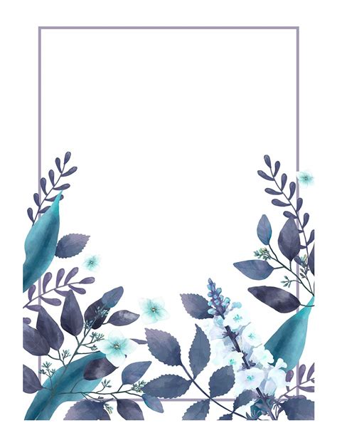 Blue Floral Welcome Board Nkabo Graphics
