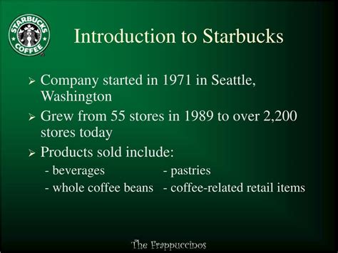 Ppt Starbucks Powerpoint Presentation Free Download Id180024