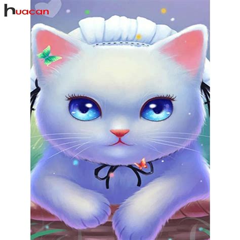 Buy Huacan 5d Diy Diamond Painting Animals Paint With
