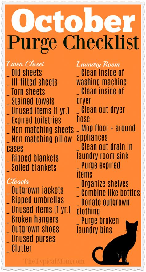 Fall Cleaning Checklist Fall Cleaning Checklist Cleaning Hacks