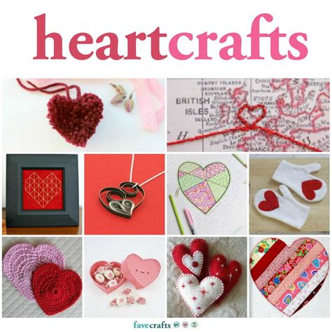 It's not hard to find a valentine's day gift that's suited to his interests and not overly gooey, nor is it too late. 98 Heart Craft Ideas | FaveCrafts.com
