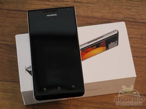 Huawei Ascend P1 Hands On And Unboxing Android Community