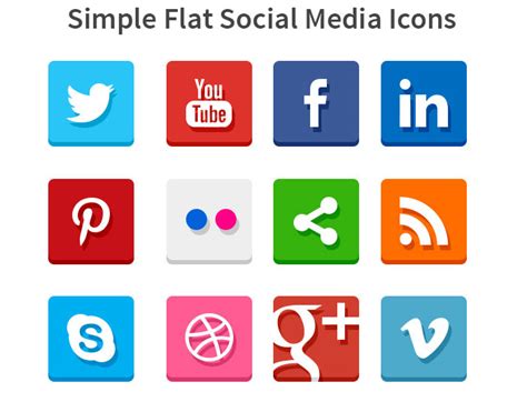 25 Awesome Social Media Icon Sets For 2018