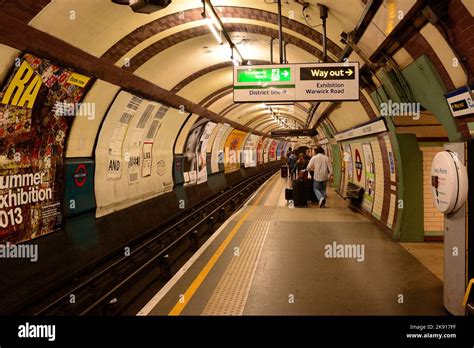The Earls Court Underground Station London England Stock Photo Alamy