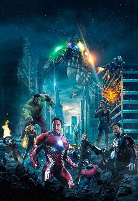 Avengers 4 Poster Avengers Battle Of New York V2 By