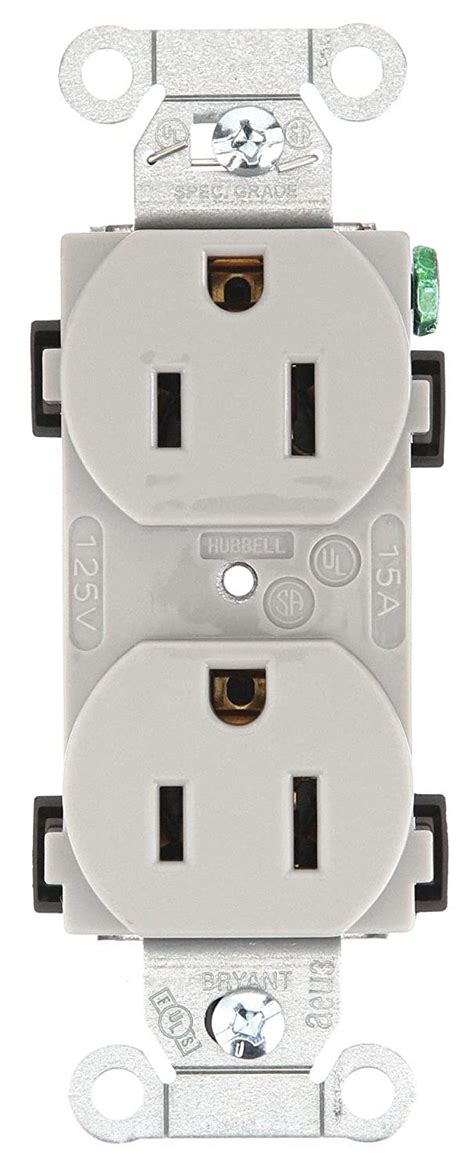 15a Duplex Receptacle 125vac 5 15r Gy Industrial And Scientific