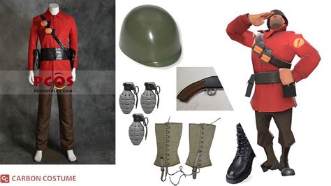 Tf2 Soldier Costume Carbon Costume Diy Dress Up Guides For Cosplay