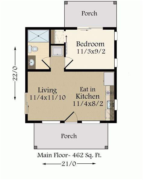 This ADU Is All Modern Farmhouse And Would Be The Perfect Floor Plan