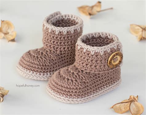 Crochet Baby Booties Free Pattern Roundup