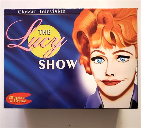 1998 Box Set Of The Lucy Show On Vhs 20 Episodes On 10 Vhs Etsy Canada