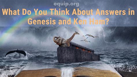 What Do You Think About Answers In Genesis And Ken Ham Youtube