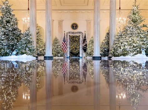 White House Reveals 2017 Christmas Decorations Abc News