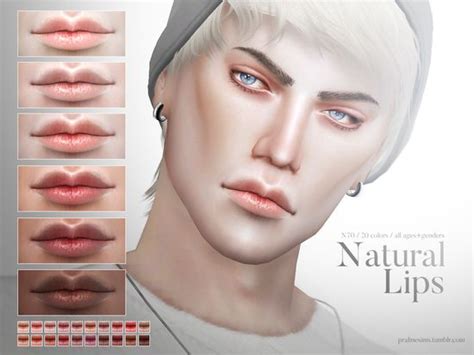 Pralinesims Natural Lips N73 Sims 4 Updates Sims 4 Sims 4 Tattoos