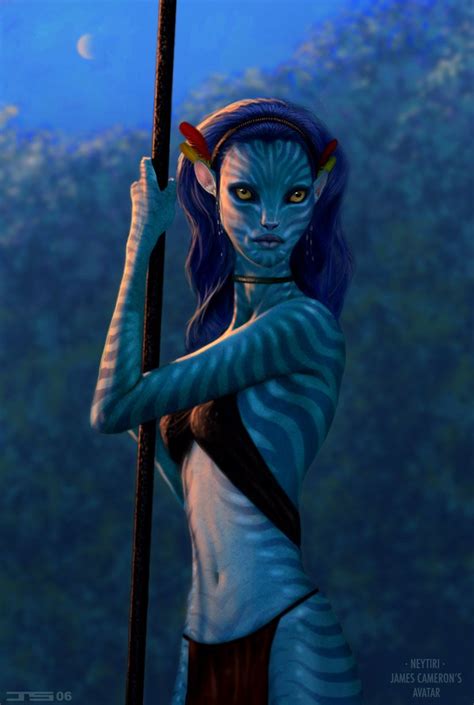 .Beautiful Avatar-inspired art. Eike Te Fyäwew Ehei'itan | Alien avatar ...