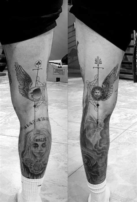Pin By Graeme Oneill On Tattoos Leg Tattoos Small Wing Tattoo Men