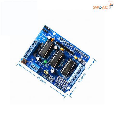 L293d Motor Driver Shield Learn To Invent Shop To Build