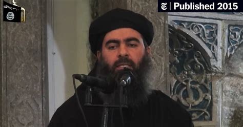 Isis Releases A Recording It Says Was Made By Its Leader The New York Times