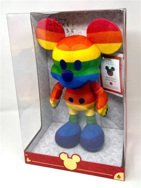 Disney Year Of The Mouse Rainbow Mickey Mouse February Limited Edition