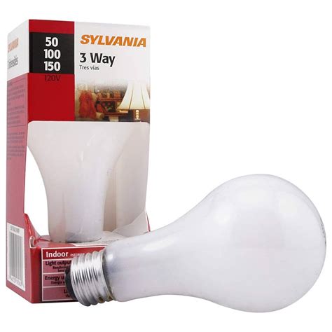 Sylvania A21 150w 3 Way Incandescent Light Bulb Soft White