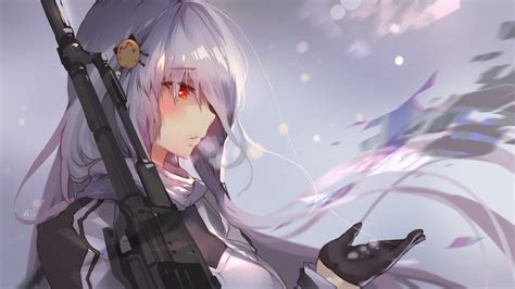 Anime Girls Frontline Guns Rifle K Wallpaper