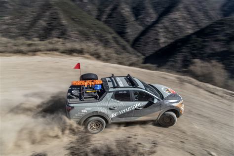 Hyundai Built A Santa Cruz To Tackle The Rebelle Rally Carscoops