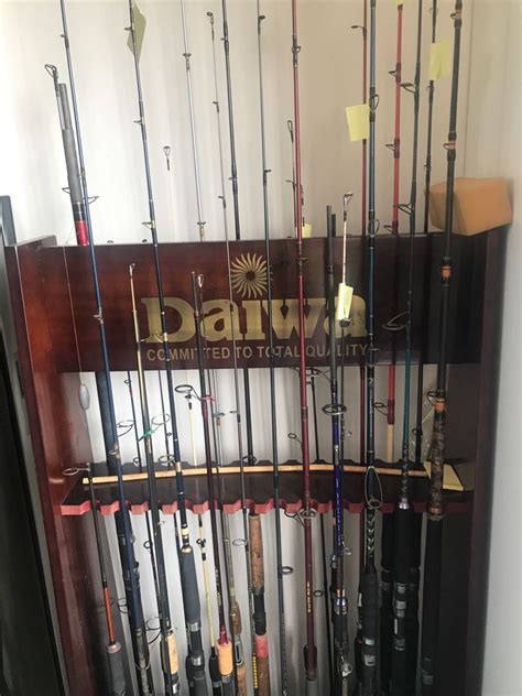 Daiwa Fishing Rod Rack Everything Else On Carousell
