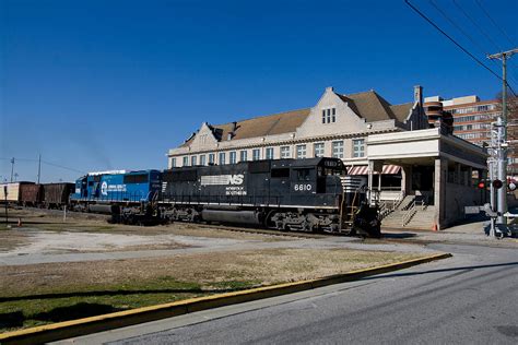 Norfolk Southern Passes Union Station Photograph By Joseph C Hinson