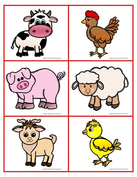 Farm Memory Game Free Printable Learning Ideas For Parents Farm